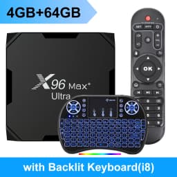 X96Max Plus Ultra Smart TV Box Android 11 Amlogic S905X4 4GB 64GB TVBOX 8K Wifi BT X96 Max Media Player 4GB 32GB Set Top Box