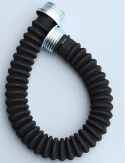0.5M, 1M, 5M, 40MM Interface Gas Mask Snorkel Wear Resistant Anti-Aging Gas Mask and Filter Connecting Pipe