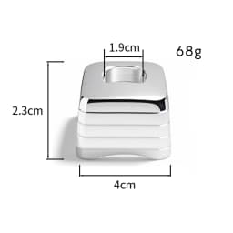 Whityle Z16 Diameter 19 MM Safety Razor Holder Stand for 20T Double Edge Half Blade Shaver Stander Base 20T 21T Razor Exclusive