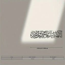 Islamic Metal Wall Art Vintage Arabic Calligraphy Home Decor for Ramadan Christmas Gift
