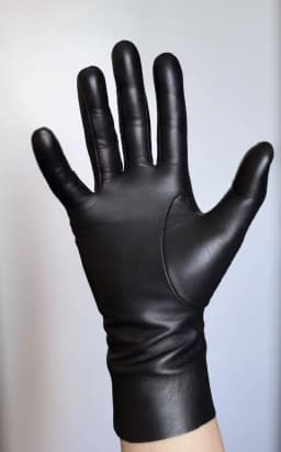Men's Luxury Long Leather Gloves 25cm Unlined Soft Thin Fitted Gloves for Elegant Fashion