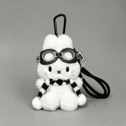 Cute Miffy Rabbit New Sweet Creative Cartoon Plush Doll Decorative Pendant Simple Fashionable Versatile Portable Keychain Gift