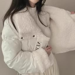 Stand Collar Drawstring Parkas Thicked Outerwears Lambswool Ropa Mujer 2025 Woman Casaco Autumn Winter Single Breasted Jacket