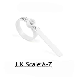 Professional Ring Size Measurement Tool Magnifying Glass Ring Measuring Tape Ring Sizers Fashion Jewelry Measuring Tools