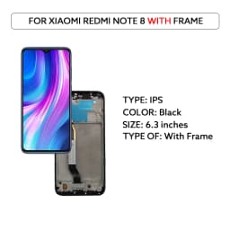 For Xiaomi Redmi Note 8 LCD Display Touch Screen Digitizer Assembly M1908C3JH M1908C3JG M1908C3JI For Redmi Note8 Display Parts