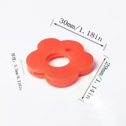 10Pcs Flower-Shaped Silicone Keycap Durable Key Protection Covers Easy-To-Install Keychain Organizer Random Color