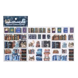 2sheets Book Gallery Series Retro 3D Relief Die Cutting Stickers Creative Decoration DIY Junk Journal Scrapbook Stickers
