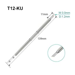 T12 Tip Series Soldering Iron For Hakko FX951 STC STM32 FX-950 FX-951 FM-203 Welding Station Universal Not FM65 T65 SH72 Tip