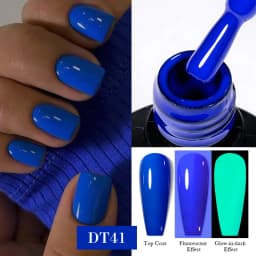 MEET ACROSS 7ml Orange Red Pink Gel Nail Polish Laser Sparkling Soak Off Semi Permanent Nail Art UV Gel Varnishes Spring Summer