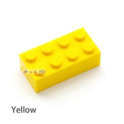 200pcs Thick 2x4 DIY Building Blocks Figures Bricks Educational Creative Compatible With 3001 Plastic Toys for Children Choice
