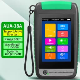 COMPTYCO OTDR AUA-18/161U/A Support Active Fiber Testing Optical Time Domain Reflectometer Built-in OLS/OPM/VFL/LED/Event Map