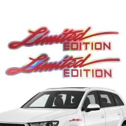 Universal Creative Car Sticker Decor Car Exterior Decors Sunproof Self-Adhesive Decals Automotives Word Decals 16X4cm