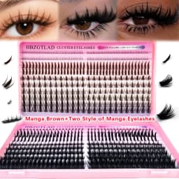 Large Capacity Eyelash Book 5D Fluffy 60D-300D Eyelash Bundle Mange Eyelash Nail Effect Fairy Anime Eyelashes Multiple Mixed Sty