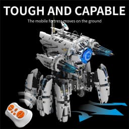 Technical Programming Hexapod Robot Science Fiction War Machine Building Blocks City Remote Control Robots MOC Bricks Toys Gift