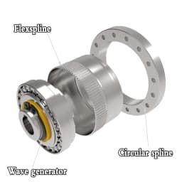 Harmonic Gear Drive High Precision Cup Type Nema17 Stepper Motor Drive Kit 40Servo Motor Drive Kit for Robot Rotating Platform