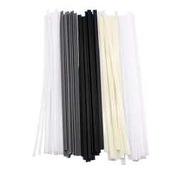 20PCS Plastic welding rods ABS/PP/PVC/PE Welding Sticks 5x2mm for Plastic Welder gun Bumper Repair Welding Supplies 20CM