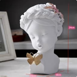 Abstract Art Doll Butterfly Statue, Interior Decoration, Living Room, Office, Wine Cabinet, Modern Home Decoration, Resin Crafts