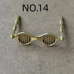 Candy Color 1/6 Doll Glasses Handrings DIY Doll Dressing Accessories Original Doll Decorations Part for Doll Making