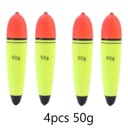 4pcs EVA Fishing Float Foam Plastic Sea Rock Fishing Striking Floats 20/30/50/60/80g Fishing Bobber Flotador Peche Boia Tackle