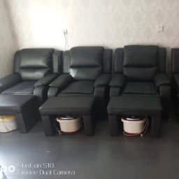 LYY hand electric foot massage sofa beauty reclining chair bath pedicure sauna foot bed