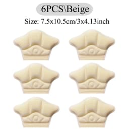 8pcs Heel Protector for Shoes Heel Stickers Inserts Insoles Anti Pain Sneakers Heel Pads Pain Relief Feet Pad Shoe Size Reducer