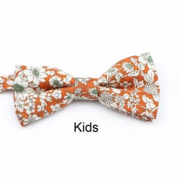 Cotton Floral Parent-Child Bowtie Set Bow Tie Necktie For Men Wedding Party Business Suits Gravata Pink Yellow Butterfly Cravats