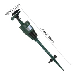 Motion Activated Garden Sprayer Animal Deterrent Water Jet Adjustable Sprinkler Protection for Meadows and Grass