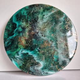 Big Oversized Resin Molds, 14.0inch Large Silicone Mold for Charcuterie Boards, Large Round Epoxy Table Mold Suitable for River Tables, Charcuterie Boards, Cutting Boards, And Home Art Decoration