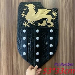 Game Sky Shield 1:1 Skyward Link Shield Weapon Halloween Cosplay Gift Role Play Gift PU Rubber Toys Prop
