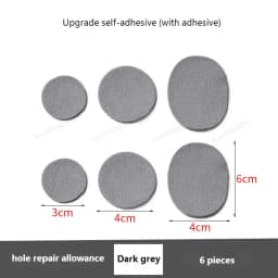 1 Set Heel Protector Adhesive Shoe Patches, Self‑Stick Repair Stickers for Sneakers, Shoe Accessories