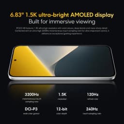 【World Premiere】Global Version POCO X8 5G Smartphone NFC 8340mAh battery 67W HyperCharge 50MP Camera Snapdragon 6s Gen 4
