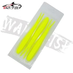 WALK FISH 3pcs Drop Shotting Soft Bait Fishing Lure 170mm 15.5g V-shape Split Tail Swimbait Worm Freshwater Fishing Tackle lure