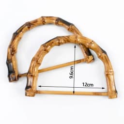 2/4/10Pcs 10.5/12cm Plastic Faux Bamboo Bag Handle for Women Handbags Woven-bag Purse Frame DIY Replace Handles Bags Accessories