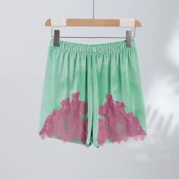 Chic Women's Velvet Lace Patchwork Shorts Loose Hollow Out Elastic Waist Female Short Pant 2026 Summer Lady All-match Pants New