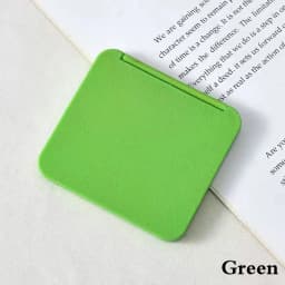 2-Face Makeup Mirror Square Portable Cute Girl'S Gift Hand Mini Mirror Pocket Double-Sided Makeup Mirror Compact Multiple Colors