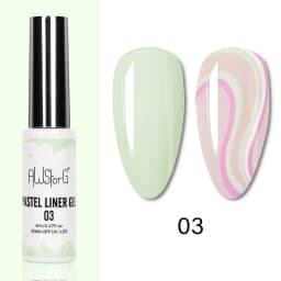AWStorG Hema Free Poly Nail Gel 30ML Acrylic Gel Finger Extension Transparent Nail Art Extension Quick Building Soak Off UV