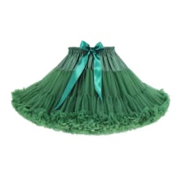 ARBXD Women Tutu Skirt Solid Fluffy Tulle Princess Ball Gown Pettiskirt Ladys Ballet Party Performance Dress for Women's Clothes