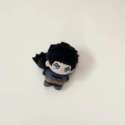 Anime Bat Man Bruce Wayne 10cm Plush Doll Toy for Children And Adults Cartoon Cosplay Dress-Up Collectible Soft Cotton Gift