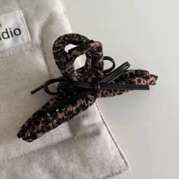 Retro Leopard Print High-Grade Large Clip Hair Accessories For Women