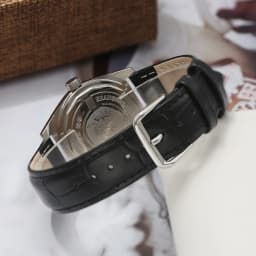 7120 Hand-Wind Mechanical Watch Men 36mm Retro Business Timepiece Classic Simple Look