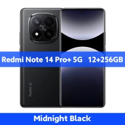 New Xiaomi Redmi Note 14 Pro Plus 5G Smartphone Global Version 200MP Camera Snapdragon 7s Gen 3 6.67" AMOLED Display US Charger