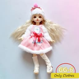 Cute GG Series Pretty Personalized Clothes for 30 cm 1/6 Bjd Byte Doll DIY Dress Up Clothing Skirt Casual Suit Socks Accessories