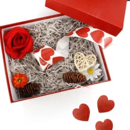 500pcs 1" Red Heart Stickers Roll - Self-Adhesive Love Decorative Labels for Wedding, Valentine's Day, Classroom Supplies