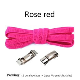 New Magnetic Lock Shoelaces without ties Elastic Laces Sneakers No Tie Shoe laces Kids Adult Flat Shoelace for Shoes Accessories