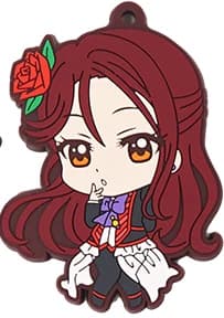Love Live Sunshine Anime Lovelive Aqours Yoshiko Ruby Chika Hanamaru Dia Kanan Mari Game PVC Keychain