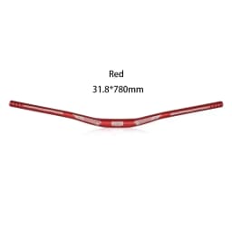 MTB Handlebar Aluminum Alloy Bicycle Handlebar for Road Mountain Bike Handlebar 31.8mm*650/720/780mm Steering Wheel for Bicycle