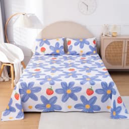 KDJEIKZ Waterproof Matted Oversized Bed Sheet Incontinence Prevention Urinary Pad Bedspread Cover Dustproof Washable No Pillow