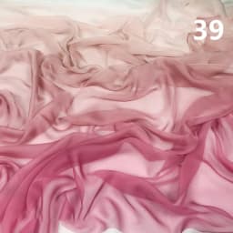 Rainbow Gradient Color Chiffon Fabric 30D Organza Tulle Fabric For Diy Ancient Style Hanfu Wedding Dress Stage Party Decor