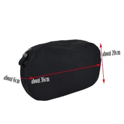 Tanqu Pure Color Waterproof Canvas Fabric Inner Pocket Lining for Omoon Obag Insert Organizer for O Bag O Moon Classic