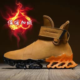 Men Winter Boots 2026 New Warm Men Shoes Waterproof Non-Slip Plush Sneakers Male tenis shoes Boots Men Sneakers Winter Slippers